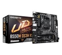 GIGABYTE B550M DS3H R2 Motherboard - AMD Ryzen 5000 CPUs 5+3 Phases VRM up to 4733MHz DDR4 (O.C.) 1xPCIe 4.0 + 1xPCIe 3.0 M.2 1GbE LAN USB 3.2 Gen 1