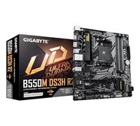 Gigabyte B550M DS3H R2 Motherboard - AMD Ryzen 5000 CPUs, 5+3 Phases VRM, up to 4733MHz DDR4 (O.C.), 1xPCIe 4.0 + 1xPCIe 3.0 M.2, 1GbE LAN, USB 3.2 Gen 1