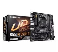 GIGABYTE B550M DS3H R2 Motherboard - AMD Ryzen 5000 CPUs 5+3 Phases VRM up to 4733MHz DDR4 (O.C.) 1xPCIe 4.0 + 1xPCIe 3.0 M.2 1GbE LAN USB 3.2 Gen 1