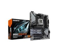 GIGABYTE B650 EAGLE AX Motherboard - AMD Ryzen 9000 Series CPUs, 12+2+2 Phases VRM, up to 7600MHz DDR5 (OC), 1xPCIe 5.0 + 2xPCIe 4.0 M.2, GbE LAN, WIFI 6E, USB 3.2 Gen 2