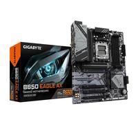 Gigabyte B650 EAGLE AX Motherboard - Supports AMD Ryzen 7000 CPUs, 12+2+2 Phases Digital VRM, up to 7600MHz DDR5 (OC), 1xPCIe 5.0 + 2xPCIe 4.0 M.2