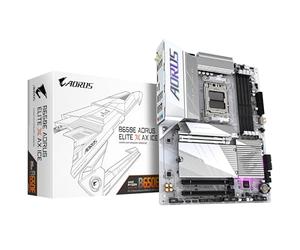 GIGABYTE B650E AORUS Elite X AX ICE AM5 LGA 1718 DDR5 3X M.2 PCIe 5.0 USB 3.2 Gen2X2 Type-C WiFi 6E 2.5GbE LAN Q-Flash Plus EZ-Latch Plus