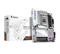 GIGABYTE B650E AORUS ELITE X AX ICE Motherboard - AMD Ryzen 9000 Series CPUs, 12+2+2 Phases VRM, up to 8000MHz DDR5 (OC), 1xPCIe 5.0 + 2xPCIe 4.0 M.2, 2.5GbE LAN, WIFI 6E, USB 3.2 Gen 2