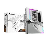 GIGABYTE B650E AORUS STEALTH ICE Motherboard - AMD Ryzen 9000 Series CPUs, 12+2+2 Phases VRM, up to 8000MHz DDR5 (OC), 1xPCIe 5.0 + 2xPCIe 4.0 M.2, 2.5GbE LAN, WIFI 7, USB 3.2 Gen 2x2