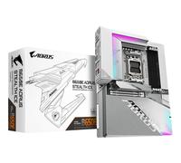 GIGABYTE B650E AORUS STEALTH ICE Motherboard - AMD Ryzen 9000 Series CPUs, 12+2+2 Phases VRM, up to 8000MHz DDR5 (OC), 1xPCIe 5.0 + 2xPCIe 4.0 M.2, 2.5GbE LAN, WIFI 7, USB 3.2 Gen 2x2