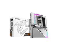 GIGABYTE B650E AORUS STEALTH ICE Motherboard - AMD Ryzen 9000 Series CPUs, 12+2+2 Phases VRM, up to 8000MHz DDR5 (OC), 1xPCIe 5.0 + 2xPCIe 4.0 M.2, 2.5GbE LAN, WIFI 7, USB 3.2 Gen 2x2