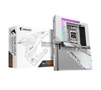 GIGABYTE B650E AORUS STEALTH ICE Motherboard - Supports AMD Ryzen 9000 CPUs- 12+2+2 phases VRM- up to 8000MHz DDR5 (OC)- 1xPCIe 5.0 M2 + 3xPCIe 4.0 M.2- Wi-Fi 7-2.5GbE LAN- USB 3.2 Gen 2x2