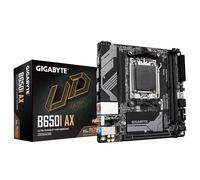 GIGABYTE B650I AX Motherboard - AMD Ryzen 9000 Series CPUs, 5+2+1 Phases VRM, up to 6400MHz DDR5 (OC), 1xPCIe 4.0 M.2, 2.5GbE LAN, WIFI 6E, USB 3.2 Gen 2