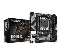 GIGABYTE B650I AX Motherboard - AMD Ryzen 9000 Series CPUs, 5+2+1 Phases VRM, up to 6400MHz DDR5 (OC), 1xPCIe 4.0 M.2, 2.5GbE LAN, WIFI 6E, USB 3.2 Gen 2