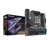 Gigabyte B650M AORUS ELITE AX Motherboard - Supports AMD AM5 CPUs, 12+2+1 Digital VRM, up to 8000MHz DDR5 (OC), 1xPCIe 5.0 + 1xPCIe 4.0 M.2, Wi-Fi 6E, 2.5GbE LAN, USB 3.2 Gen 2