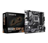 GIGABYTE B650M D3HP AX Motherboard - AMD Ryzen 9000 Series CPUs, 5+2+2 Phases VRM, up to 8000MHz DDR5 (OC), 2xPCIe 4.0 M.2, WIFI 6E, 2.5GbE LAN, USB 3.2 Gen 1