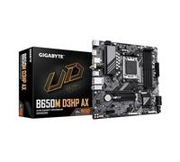 GIGABYTE B650M D3HP AX (rev. 1.0) AMD AM5 mATX Motherboard, Support Ryzen 9000/8000/7000 Series, DDR5, 5+2+2 Power Phase, 2X M.2, PCIe 4.0, USB-C 3.2 Gen 1, WIFI6E, 2.5 GbE, EZ-Latch, Q-Flash Plus