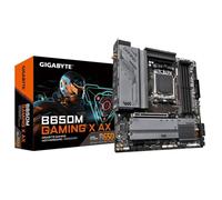 GIGABYTE B650M GAMING X AX Motherboard - AMD Ryzen 9000 Series CPUs, 6+2+1 Phases VRM, up to 8000MHz DDR5 (OC), 2xPCIe 4.0 M.2, 2.5GbE LAN, WIFI 6E, USB 3.2 Gen 2