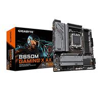 GIGABYTE B650M GAMING X AX Motherboard - AMD Ryzen 9000 Series CPUs, 6+2+1 Phases VRM, up to 8000MHz DDR5 (OC), 2xPCIe 4.0 M.2, 2.5GbE LAN, WIFI 6E, USB 3.2 Gen 2