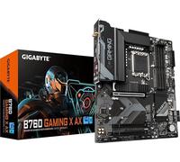 Gigabyte B760 GAMING X AX Motherboard - Supports Intel Core 14th Gen CPUs, 8+1+1 Phases Digital VRM, up to 7600MHz DDR5 (OC), 3xPCIe 4.0 M.2, Wi-Fi 6E, 2.5GbE LAN, USB 3.2 Gen 2