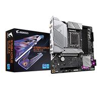 Gigabyte B760M AORUS ELITE AX Motherboard - Supports Intel Core 12th, 13th & 14th Gen CPUs, 12*+1+1 Phases Digital VRM, up to 7800MHz DDR5 (OC), 2xPCIe 4.0 M.2, Wi-Fi 6E, 2.5GbE LAN, USB 3.2 Gen 2