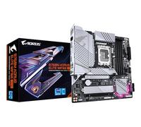 GIGABYTE B760M AORUS ELITE WIFI6E GEN5 Motherboard - Supports 14th Gen. Intel Core CPUs, 12+1+1 phases VRM, up to 5600MHz DDR5, 2xPCIe 4.0 M.2, Wi-Fi 6E, 2.5 GbE LAN, USB 3.2 Gen 2x2