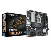 GIGABYTE B760M D3HP DDR4 Motherboard - Supports Intel Core 14th Gen CPUs, 4+1+1 Phases Digital VRM, up to 5333MHz DDR4 (OC), 2xPCIe 4.0 M.2, GbE LAN, USB 3.2 Gen1