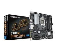 GIGABYTE B760M D3HP DDR4 Motherboard - Supports Intel Core 14th Gen CPUs, 4+1+1 Phases Digital VRM, up to 5333MHz DDR4 (OC), 2xPCIe 4.0 M.2, GbE LAN, USB 3.2 Gen1
