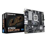 GIGABYTE B760M D3HP WIFI6 Motherboard - Supports Intel Core 14th Gen CPUs 4+1+1 Phases Digital VRM up to 5600MHz DDR5 2xPCIe 4.0 M.2 Wi-Fi 6 GbE LAN USB 3.2 Gen1