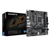 GIGABYTE B760M E Motherboard - Supports 14th Gen. Intel Core CPUs, 6+1+1 phases VRM, up to 7200MHz DDR5 (OC), 2xPCIe 4.0 M.2, 1 GbE LAN, USB 3.2 Gen 1