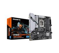 GIGABYTE B760M Gaming Plus WiFi DDR4 LGA 1700 Intel B760 M-ATX Motherboard with DDR4, 2* M.2, PCIe 4.0, Front USB 3.2 Gen 1 Type-C, WiFi 6 GbE LAN, Q-Flash Plus, PCIe EZ-Latch