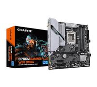 GIGABYTE B760M GAMING PLUS WIFI DDR4 Motherboard - Supports 14th Gen. Intel Core CPUs, 4+1+1 phases VRM, up to 5333MHz DDR4 (OC), 2xPCIe 4.0 M.2, Wi-Fi 6, 1 GbE LAN, USB 3.2 Gen 1
