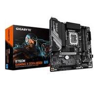 Gigabyte B760M GAMING X DDR4 GEN5 Intel 1700 Socket Motherboard, Micro-ATX, 4x DDR4 Slots, 2x M.2 Sockets, Fitted I/O Shield, 2.5GbE LAN