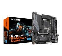 GIGABYTE B760M GAMING X DDR4 Motherboard - Supports Intel Core 14th Gen CPUs, 8+1+1 Phases Digital VRM, up to 5333MHz DDR4 (OC), 2xPCIe 4.0 M.2, 2.5GbE LAN, USB 3.2 Gen2