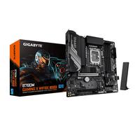GIGABYTE B760M GAMING X WIFI6E GEN5 Motherboard - Supports 14th Gen. Intel Core CPUs 8+1+1 phases VRM up to 5600MHz DDR5 2xPCIe 4.0 M.2 Wi-Fi 6E 2.5 GbE LAN USB 3.2 Gen 1