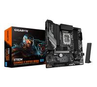 GIGABYTE B760M GAMING X WIFI6E GEN5 Motherboard - Supports 14th Gen. Intel Core CPUs, 8+1+1 phases VRM, up to 5600MHz DDR5, 2xPCIe 4.0 M.2, Wi-Fi 6E, 2.5 GbE LAN, USB 3.2 Gen 1