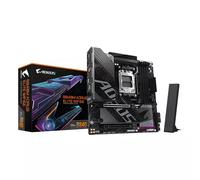 GIGABYTE B840M AORUS ELITE WIFI6E Motherboard - AMD Ryzen 9000 CPUs, 10+2+2 Phases VRM, up to 8200MHz DDR5(O.C), 2xPCIe 4.0 M.2, Wi-Fi 6E, 2.5GbE LAN, USB 3.2 Gen 2