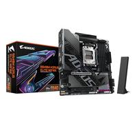 GIGABYTE B840M AORUS ELITE WIFI6E Motherboard - AMD Ryzen 9000 CPUs, 10+2+2 Phases VRM, up to 8200MHz DDR5(O.C), 2xPCIe 4.0 M.2, Wi-Fi 6E, 2.5GbE LAN, USB 3.2 Gen 2