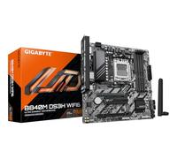GIGABYTE B840M DS3H WIFI6 Motherboard - AMD Ryzen 9000 CPUs, 8+2+2 Phases VRM, up to 8200MHz DDR5, 2xPCIe 4.0 M.2, Wi-Fi 6, 2.5GbE LAN, USB 3.2 Gen 1