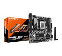 GIGABYTE B840M DS3H WIFI6 Motherboard - AMD Ryzen 9000 CPUs, 8+2+2 Phases VRM, up to 8200MHz DDR5, 2xPCIe 4.0 M.2, Wi-Fi 6, 2.5GbE LAN, USB 3.2 Gen 1
