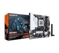 GIGABYTE B840M GAMING PLUS WIFI6E Motherboard - AMD Ryzen 9000 CPUs, 8+2+2 Phases VRM, up to 8200MHz DDR5(O.C), 2xPCIe 4.0 M.2, Wi-Fi 6E, 1GbE LAN, USB 3.2 Gen 2