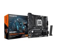 GIGABYTE B840M GAMING X WIFI6E Motherboard - AMD Ryzen 9000 CPUs, 8+2+2 Phases VRM, up to 8200MHz DDR5(O.C), 2xPCIe 4.0 M.2, Wi-Fi 6E, 2.5GbE LAN, USB 3.2 Gen 1