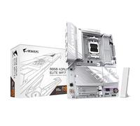 GIGABYTE B850 AORUS ELITE WIFI7 ICE Motherboard - AMD Ryzen 9000 Series CPUs, 12+2+1 Phases Digital VRM, up to 8200MHz DDR5 (OC), 1xPCIe 5.0 + 2xPCIe 4.0 M.2, 2.5 LAN, WIFI 7, USB 3.2 Gen 2x2