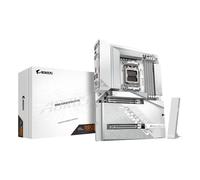 Gigabyte B850 AORUS STEALTH ICE Motherboard - AMD Ryzen 9000 Series CPUs, 14+2+2 Phases Digital VRM, up to 8200MHz DDR5 (OC), 2xPCIe 5.0 + 2xPCIe 4.0 M.2, WIFI 7, 5 GbE LAN, USB 3.2 Gen 2