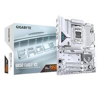 GIGABYTE B850 EAGLE ICE Motherboard - AMD Ryzen 9000 Series CPUs, 8+2+2 Phases Digital VRM, up to 8200MHz DDR5 (O.C), 1xPCIe 5.0 + 2xPCIe 4.0 M.2, 2.5 GbE LAN, USB 3.2 Gen 2