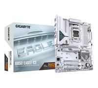 GIGABYTE B850 EAGLE ICE Motherboard - AMD Ryzen 9000 Series CPUs, 8+2+2 Phases Digital VRM, up to 8200MHz DDR5 (O.C), 1xPCIe 5.0 + 2xPCIe 4.0 M.2, 2.5 GbE LAN, USB 3.2 Gen 2