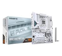 GIGABYTE B850 EAGLE WIFI7 ICE Motherboard - AMD Ryzen 9000 Series CPUs, 8+2+2 Phases Digital VRM, up to 8200MHz DDR5 (OC), 1xPCIe 5.0 + 2xPCIe 4.0 M.2, WIFI 7, 2.5 GbE LAN, USB 3.2 Gen 2