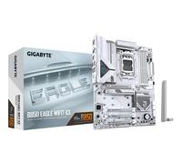 GIGABYTE B850 EAGLE WIFI7 ICE Motherboard - AMD Ryzen 9000 Series CPUs, 8+2+2 Phases Digital VRM, up to 8200MHz DDR5 (OC), 1xPCIe 5.0 + 2xPCIe 4.0 M.2, WIFI 7, 2.5 GbE LAN, USB 3.2 Gen 2