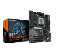 Gigabyte B850 GAMING WIFI6 Motherboard - AMD Ryzen 9000 Series CPUs, 6+2+2 Phasen Digital VRM, up to 8200MHz DDR5 (OC), 1xPCIe 5.0 + 2xPCIe 4.0 M.2, GbE LAN, WIFI 6, USB 3.2 Gen 2
