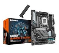 GIGABYTE B850 GAMING X WIFI6E Motherboard - AMD Ryzen 9000 Series CPUs, 12+2+2 Phases Digital VRM, up to 8200MHz DDR5 (OC), 1xPCIe 5.0 + 2xPCIe 4.0 M.2, 2.5LAN, WIFI 6E, USB 3.2 Gen 2x2