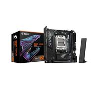 GIGABYTE B850I AORUS PRO Motherboard - AMD Ryzen 9000 Series CPUs, 8+2+1 Phases Digital VRM, up to 8400MHz DDR5 (OC), 1xPCIe 5.0 + 1xPCIe 4.0 M.2, 2.5LAN, WIFI 7, USB 3.2 Gen 2