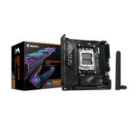 GIGABYTE B850I AORUS PRO Motherboard - AMD Ryzen 9000 Series CPUs, 8+2+1 Phases Digital VRM, up to 8400MHz DDR5 (OC), 1xPCIe 5.0 + 1xPCIe 4.0 M.2, 2.5LAN, WIFI 7, USB 3.2 Gen 2