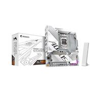 GIGABYTE B850M AORUS Elite WIFI6E ICE AMD AM5 LGA 1718 Motherboard, mATX, DDR5, 2X M.2, PCIe 5.0, USB-C, WIFI6E, 2.5GbE LAN, EZ-Latch, 5-Year Warranty