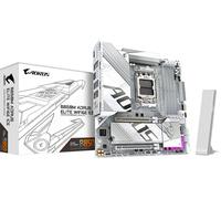 GIGABYTE B850M AORUS ELITE WIFI6E ICE Motherboard- AMD Ryzen 9000 Series CPUs, 12+2+1 Phases Digital VRM, up to 8200MHz DDR5 (OC), 1xPCIe 5.0 + 1xPCIe 4.0 M.2, 2.5LAN, WIFI 7, USB 3.2 Gen 2