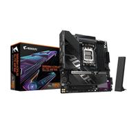 GIGABYTE B850M AORUS ELITE WIFI6E Motherboard - AMD Ryzen 9000 Series CPUs, 12+2+2 Phases Digital VRM, up to 8200MHz DDR5 (OC), 1xPCIe 5.0 + 1xPCIe 4.0 M.2, WIFI 6E, 2.5GbE LAN, USB 3.2 Gen 2